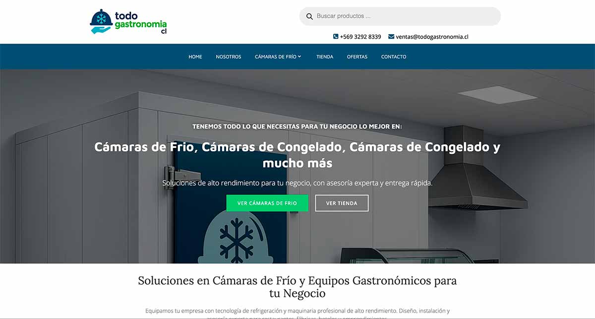 Cámaras refrigeradas en Chil